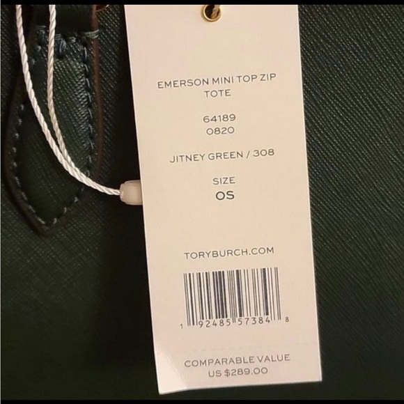 Tory Burch Emerson Mini Top Zip Satchel - Picture 5 of 7